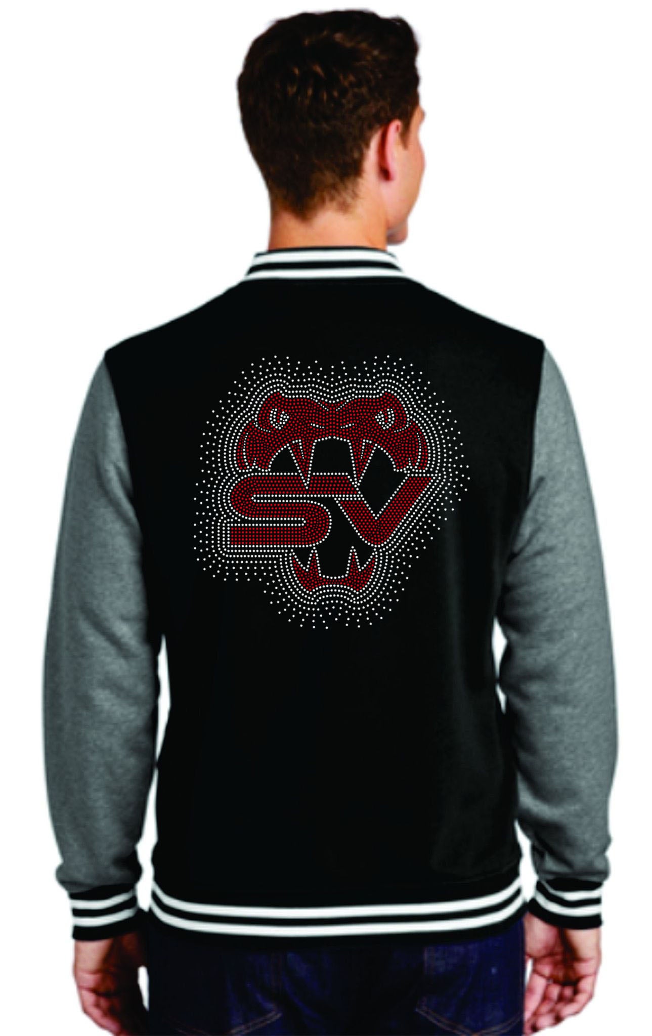 Bling letterman jackets on sale